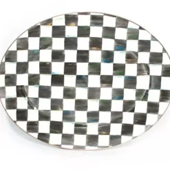 MacKenzie-Childs Courtly Check Large Oval Platter< Bar Entertaining|Serveware