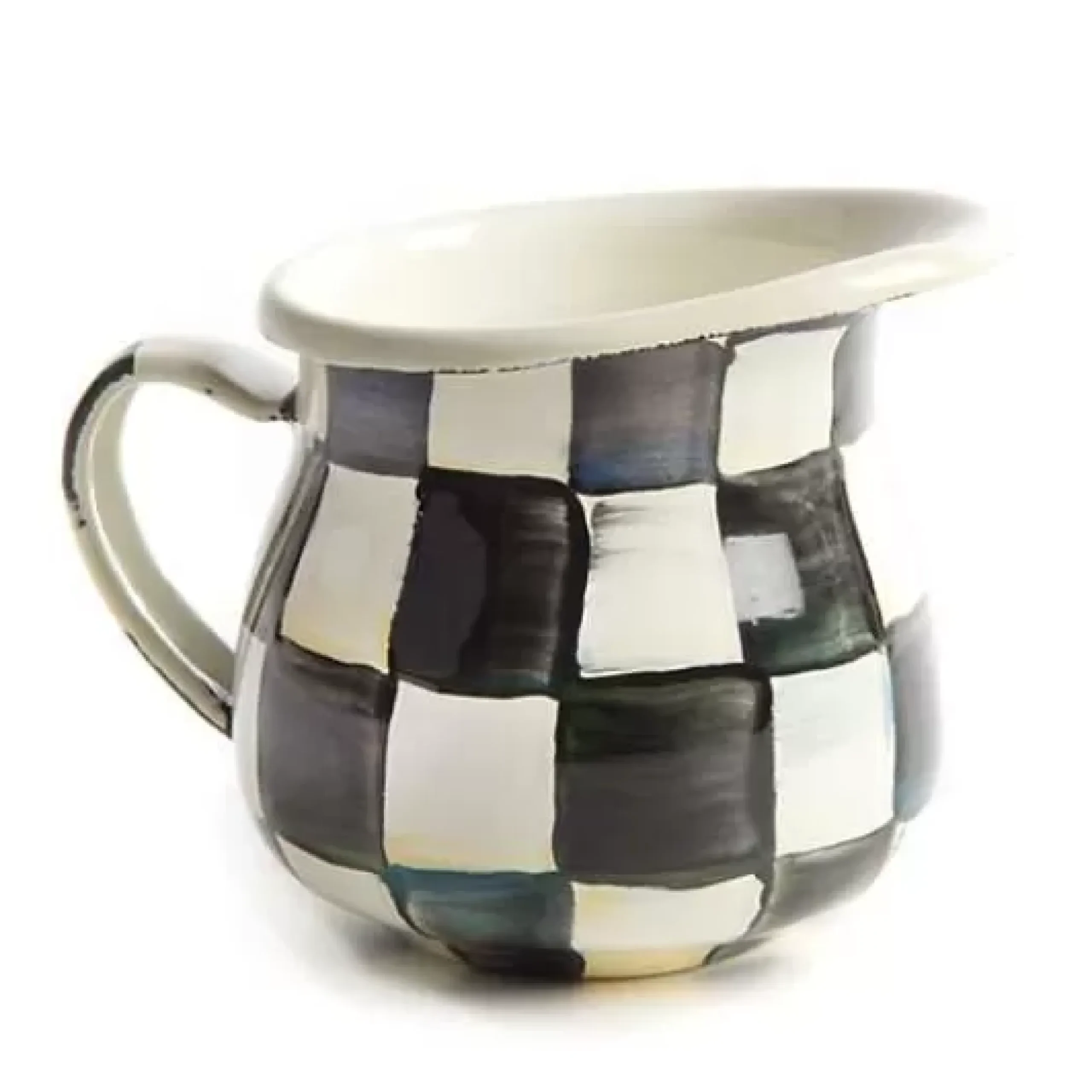MacKenzie-Childs Courtly Check Little Creamer< The Coffee Shop|Serveware