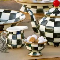 MacKenzie-Childs Courtly Check Little Creamer< The Coffee Shop|Serveware