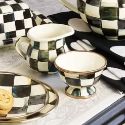 MacKenzie-Childs Courtly Check Little Creamer< The Coffee Shop|Serveware