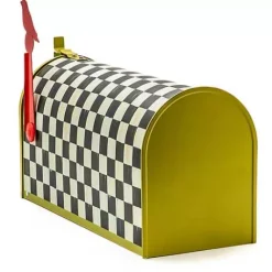 MacKenzie-Childs Courtly Check Mailbox< The Fall Shop|Outdoor