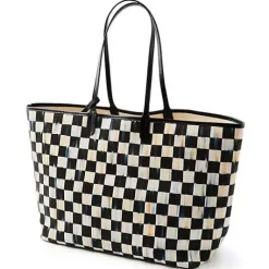 MacKenzie-Childs Courtly Check Marche Large Tote< Accessories
