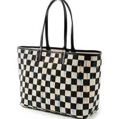 MacKenzie-Childs Courtly Check Marche Medium Tote< Accessories