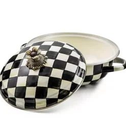MacKenzie-Childs Courtly Check Medium Casserbole< Cookware & Bakeware