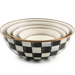 MacKenzie-Childs Courtly Check Medium Everyday Bowl< Serveware