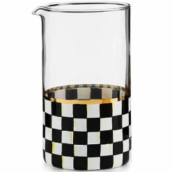 MacKenzie-Childs Courtly Check Mixing Glass< Fall Entertaining|Bar Entertaining