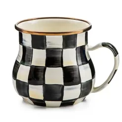 MacKenzie-Childs Courtly Check Mug< The Coffee Shop|Fall Entertaining