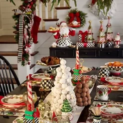 MacKenzie-Childs Courtly Check Mug< The Coffee Shop|Fall Entertaining