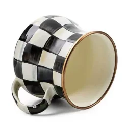 MacKenzie-Childs Courtly Check Mug< The Coffee Shop|Fall Entertaining