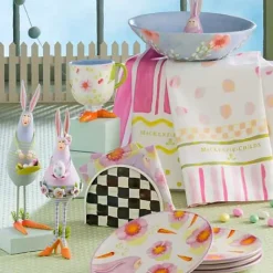 MacKenzie-Childs Courtly Check Napkin Holder< Serveware