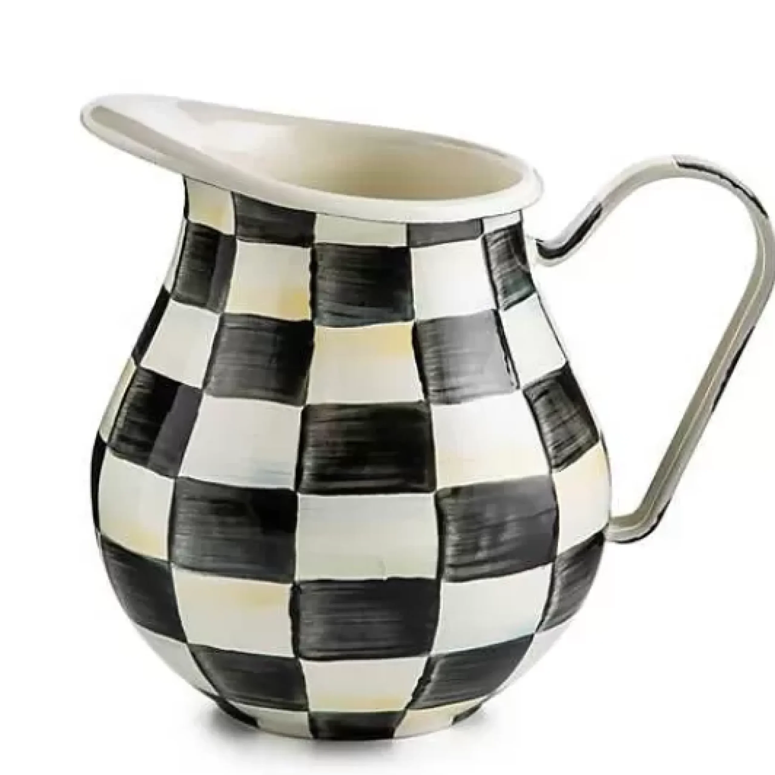 MacKenzie-Childs Courtly Check Pitcher< Serveware|Bar Entertaining