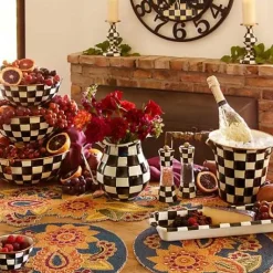 MacKenzie-Childs Courtly Check Pitcher< Serveware|Bar Entertaining