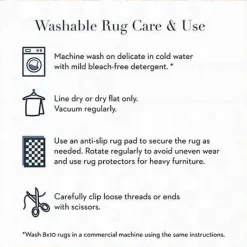 MacKenzie-Childs Courtly Check Red Gold 3' x 5' Washable Rug< Rugs