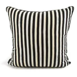 MacKenzie-Childs Courtly Check Red Sash Throw Pillow< Pillows, Throws, & Cushions