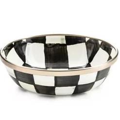 MacKenzie-Childs Courtly Check Relish Dish< Serveware