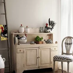 MacKenzie-Childs Courtly Check Rooster< Spring|Room Accents