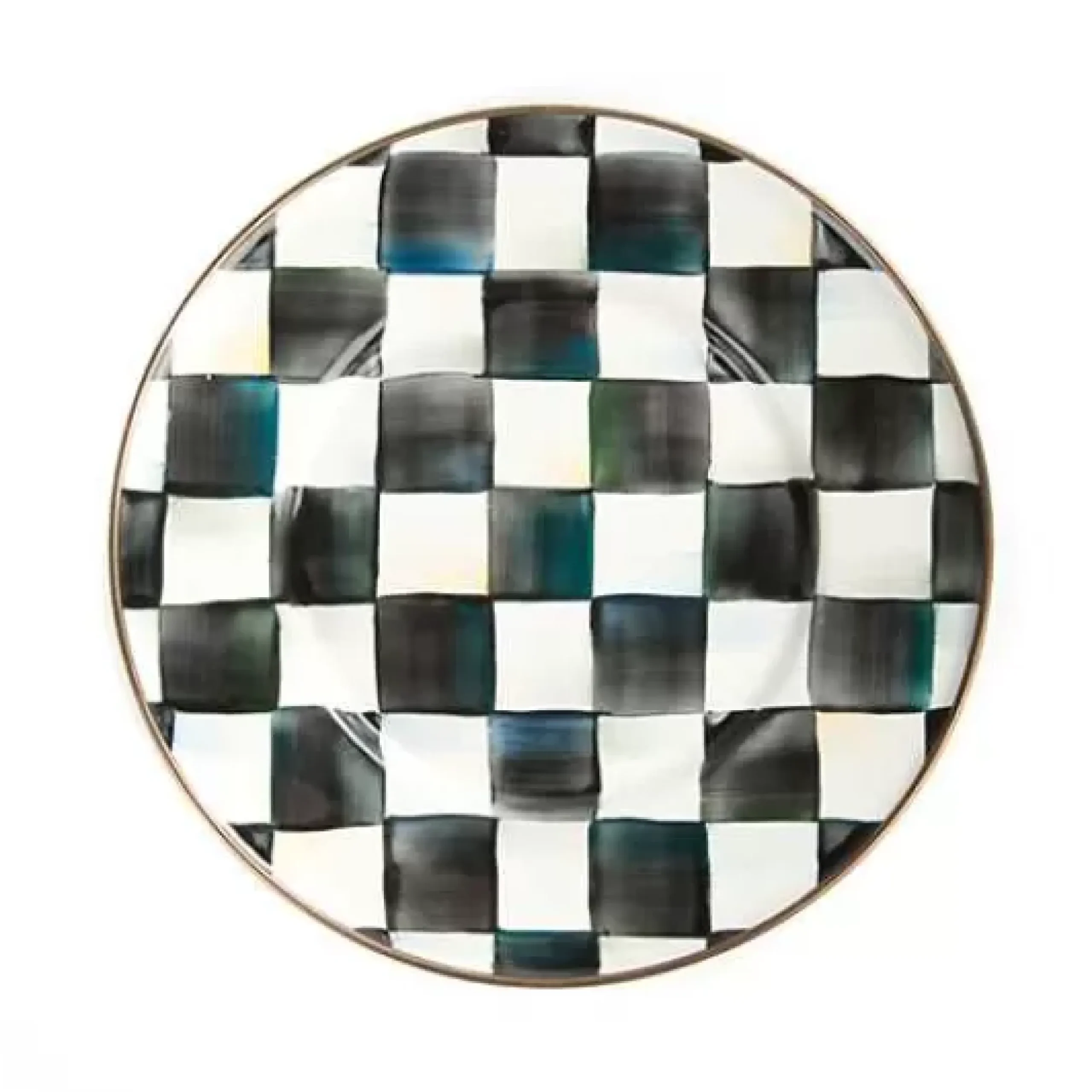 MacKenzie-Childs Courtly Check Salad/Dessert Plate< Dinnerware & Flatware