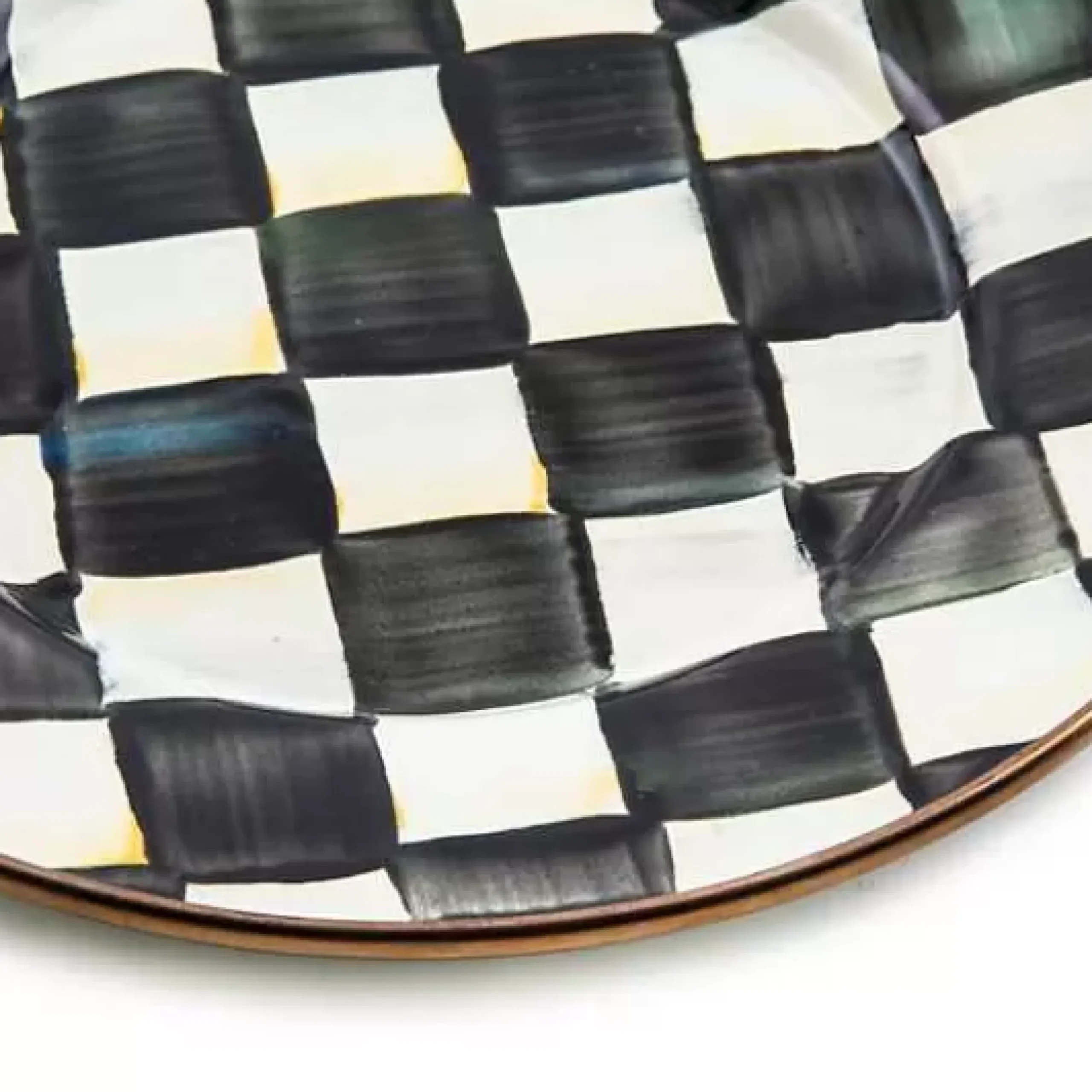 MacKenzie-Childs Courtly Check Salad/Dessert Plate< Dinnerware & Flatware