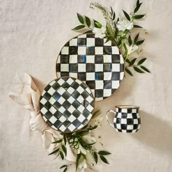 MacKenzie-Childs Courtly Check Salad/Dessert Plate< Dinnerware & Flatware