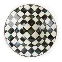MacKenzie-Childs Courtly Check Serving Bowl< Fall Entertaining|Serveware