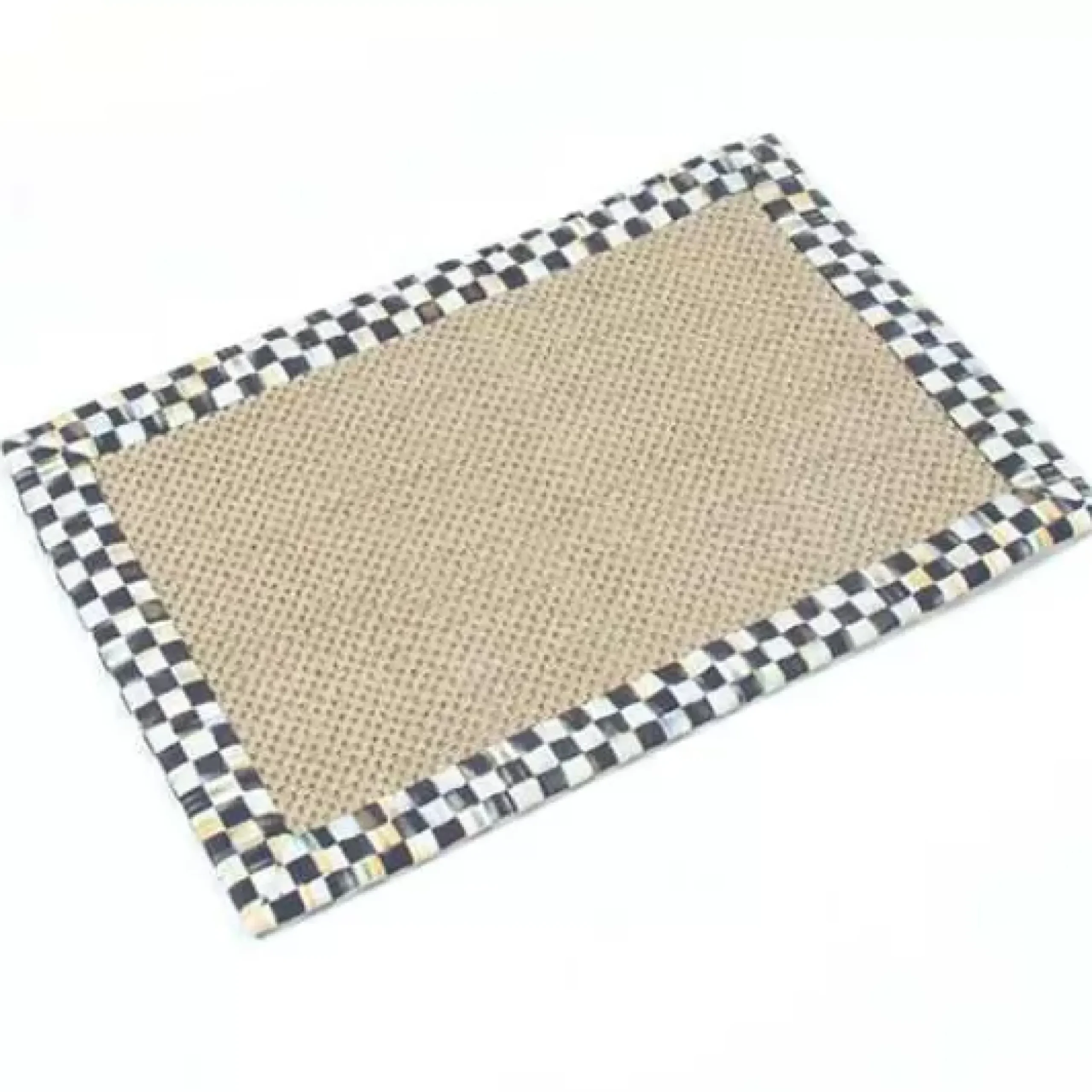 MacKenzie-Childs Courtly Check Sisal 2' x 3' Rug< Rugs