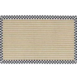 MacKenzie-Childs Courtly Check Sisal Wool Herringbone 3' x 5' Rug< Rugs