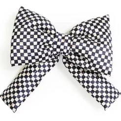MacKenzie-Childs Courtly Check Small Bow< Finishing Touches|Room Accents