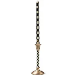 MacKenzie-Childs Courtly Check Small Candlestick< Candles & Fragrances|Room Accents