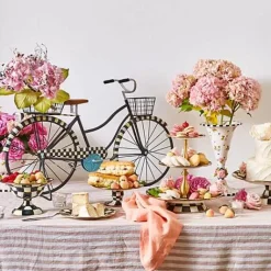 MacKenzie-Childs Courtly Check Small Compote< Serveware