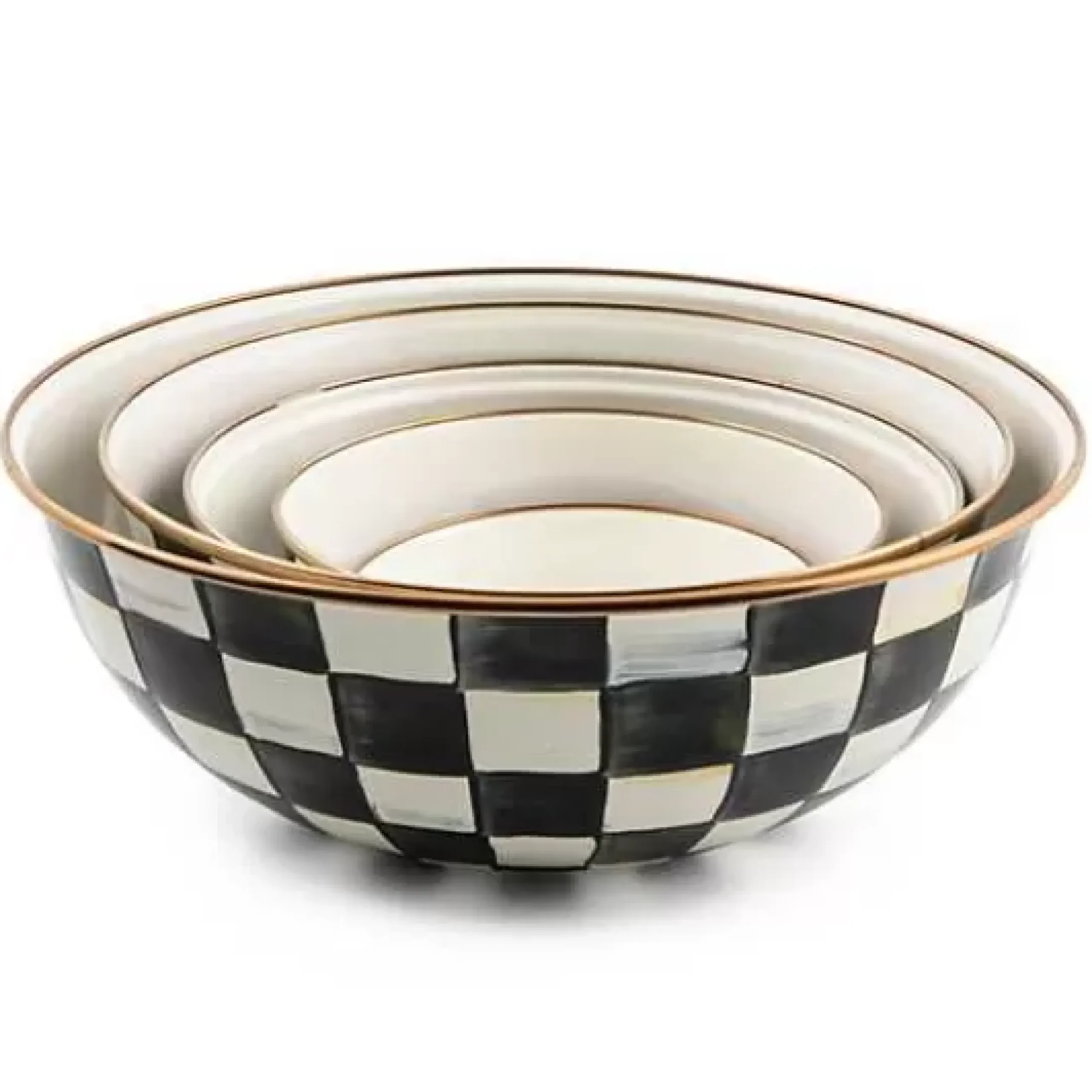 MacKenzie-Childs Courtly Check Small Everyday Bowl< Serveware
