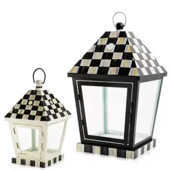 MacKenzie-Childs Courtly Check Small Lantern< Spring|The Fall Shop