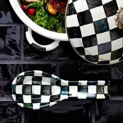 MacKenzie-Childs Courtly Check Spoon Rest< Fall Entertaining|Kitchen Utensils & Tools