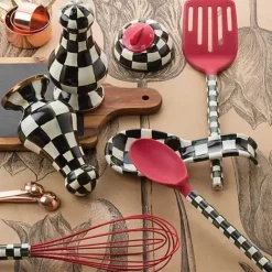 MacKenzie-Childs Courtly Check Spoon Rest< Fall Entertaining|Kitchen Utensils & Tools