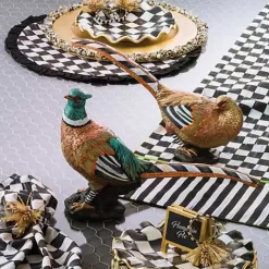 MacKenzie-Childs Courtly Check  Stripe Table Runner< Kitchen & Table Linens