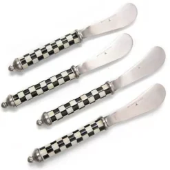 MacKenzie-Childs Courtly Check Supper Club Spreaders< Dinnerware & Flatware|Serveware