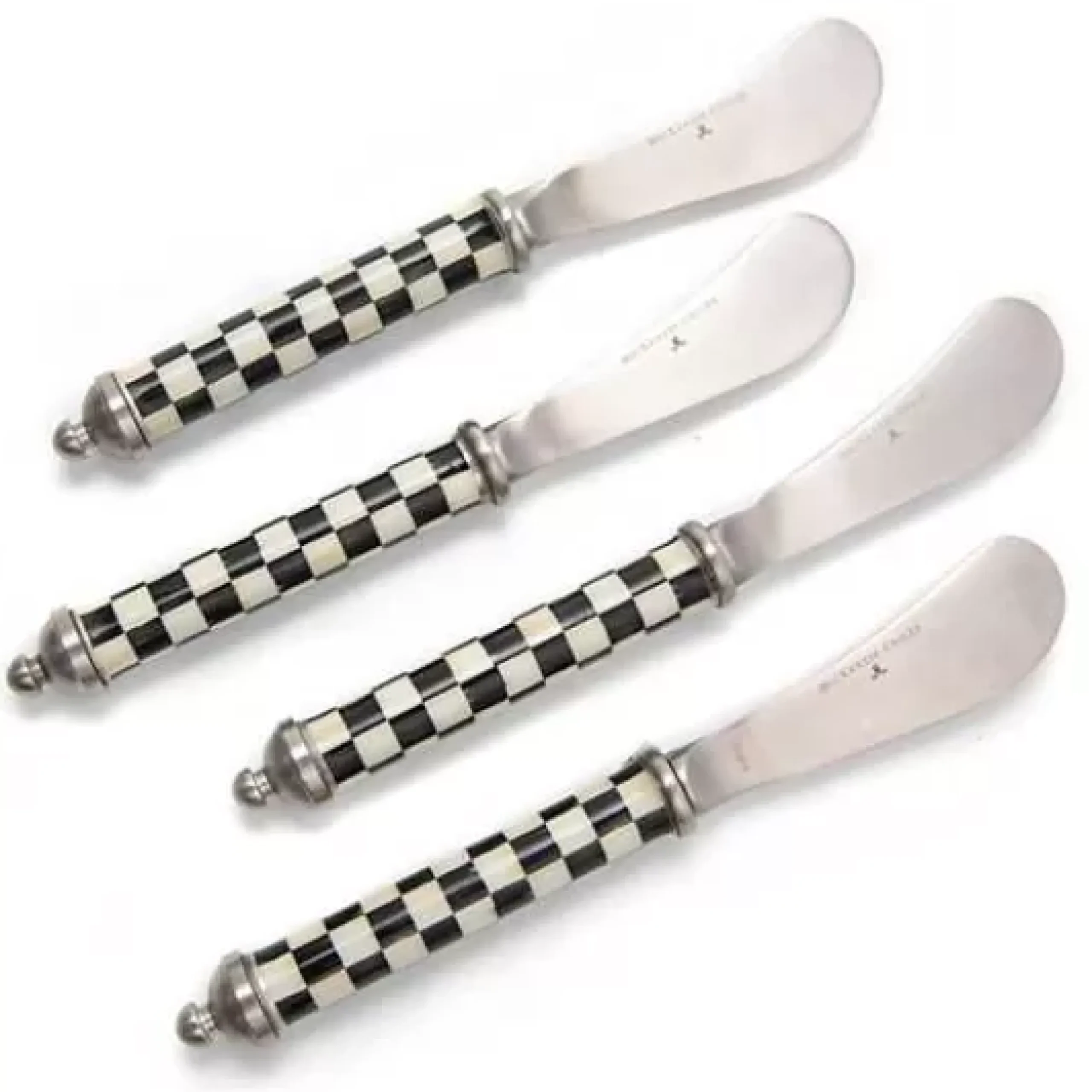 MacKenzie-Childs Courtly Check Supper Club Spreaders< Dinnerware & Flatware|Serveware