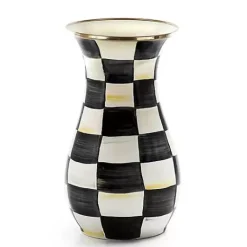 MacKenzie-Childs Courtly Check Tall Vase< Spring|Room Accents
