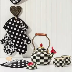 MacKenzie-Childs Courtly Check Teacup< Dinnerware & Flatware