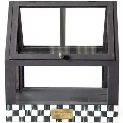 MacKenzie-Childs Courtly Check Terrarium< Spring|Greenery & Florals