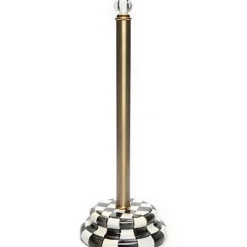 MacKenzie-Childs Courtly Check Toilet Tissue Storage< Bath & Bath Accessories