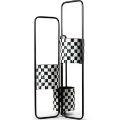 MacKenzie-Childs Courtly Check Triple Plant Stand< Spring|Greenery & Florals