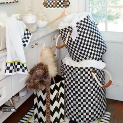 MacKenzie-Childs Courtly Check Triple Wall Hook< Finishing Touches|Room Accents