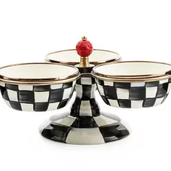 MacKenzie-Childs Courtly Check Triplicity< Bar Entertaining|Serveware