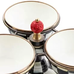 MacKenzie-Childs Courtly Check Triplicity< Bar Entertaining|Serveware