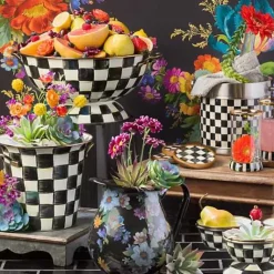 MacKenzie-Childs Courtly Check Triplicity< Bar Entertaining|Serveware