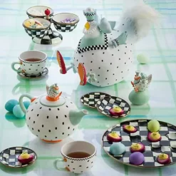 MacKenzie-Childs Courtly Check Triplicity< Bar Entertaining|Serveware