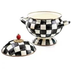 MacKenzie-Childs Courtly Check Tureen< Serveware