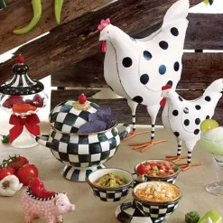 MacKenzie-Childs Courtly Check Tureen< Serveware