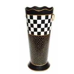 MacKenzie-Childs Courtly Check Umbrella Stand< Room Accents