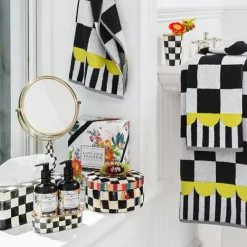 MacKenzie-Childs Courtly Check Vanity Mirror< Bath & Bath Accessories